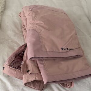 Columbia Light Pink Ski Pants